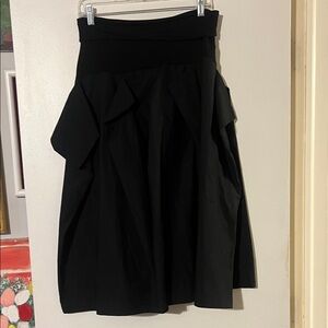 XD Xenia Design black avant garde skirt